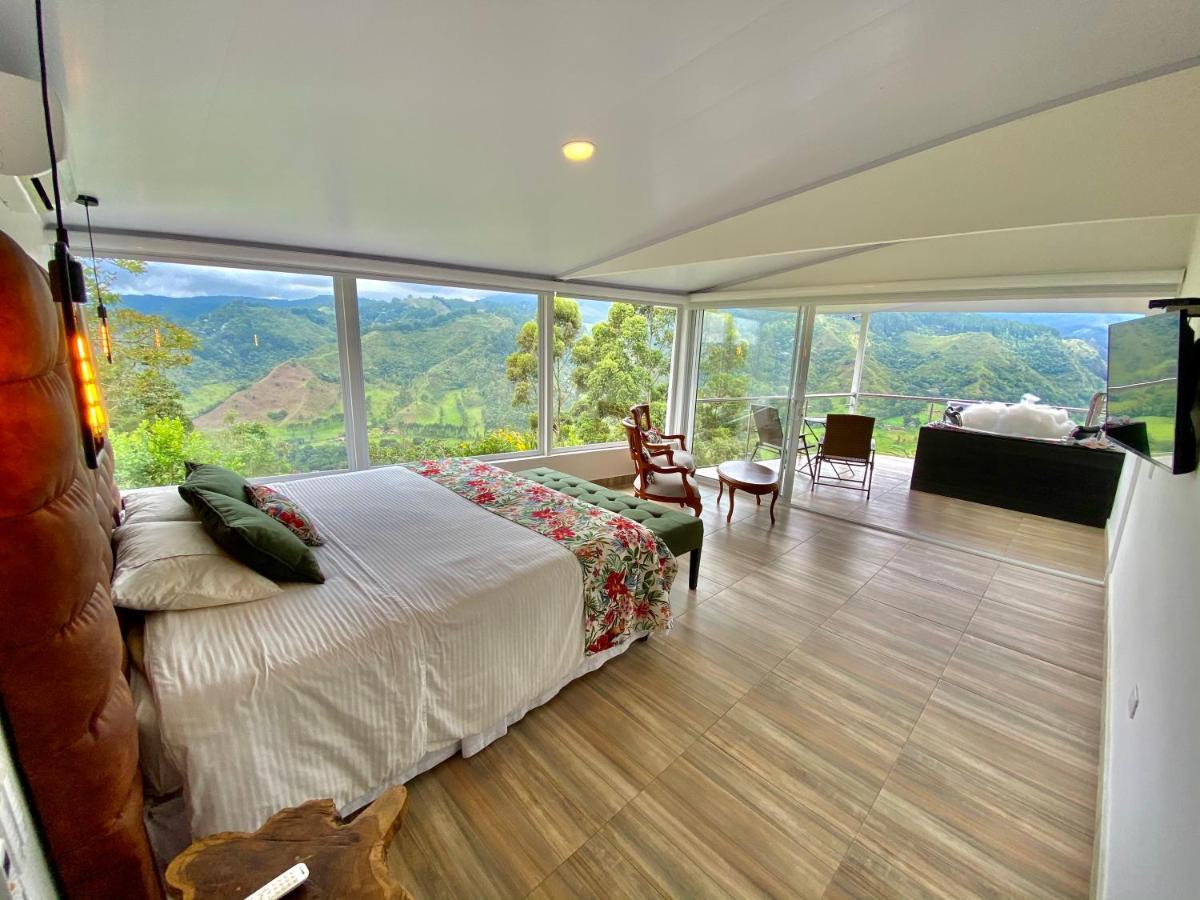 Hotel El Mirador Del Cocora Salento Kültér fotó