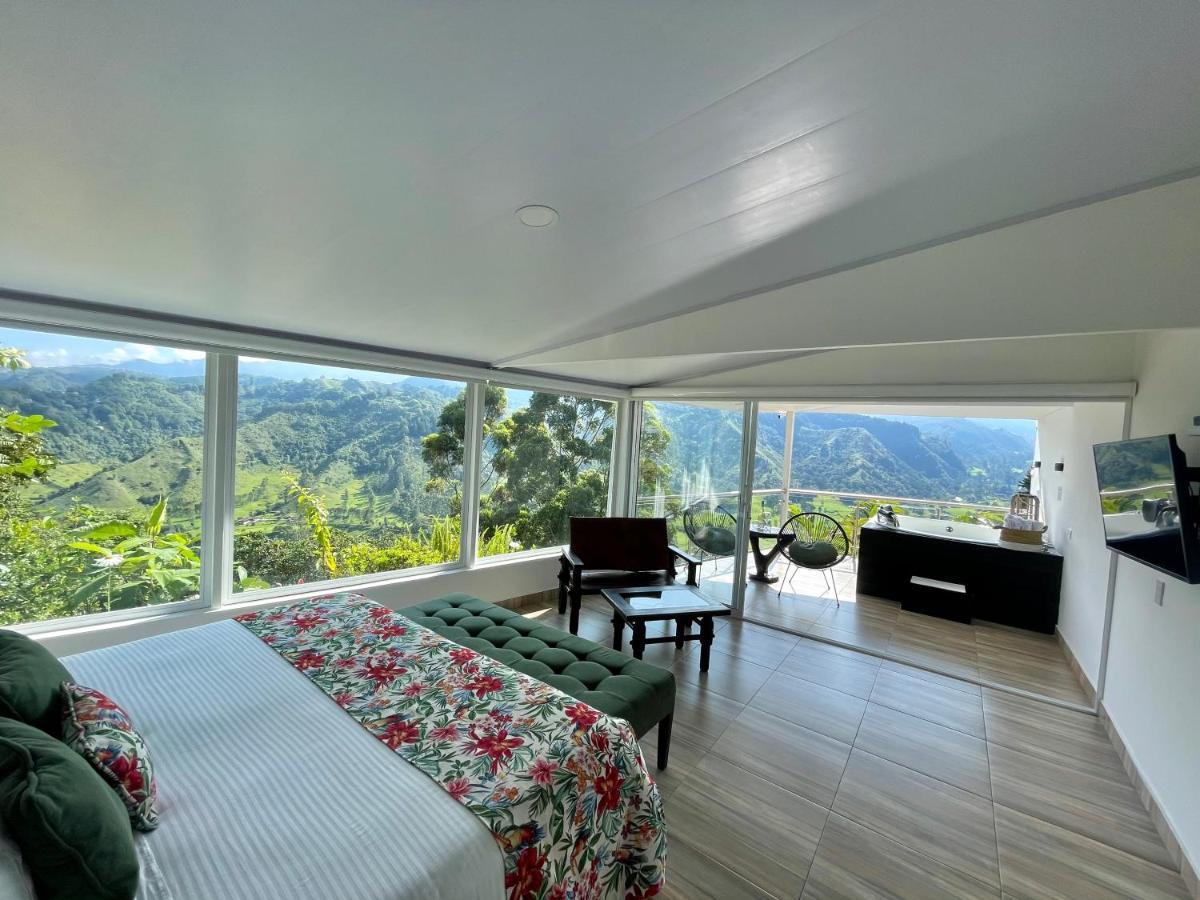 Hotel El Mirador Del Cocora Salento Kültér fotó